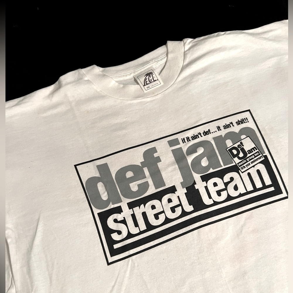 VINTAGE 🎤DEF JAM🎤 STREETEAM T-SHIRT